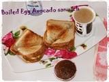 Avocado boiled egg sandwich/sanduíche abacate/easy avocado recipes/simple avocado sandwich recipes/healthy morning break fast recipes/mahas own recipes