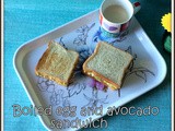 Avocado Egg Sandwich | Sandwich Recipes For Breakfast | Breakfast Ideas