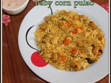 Baby Corn Pulao | Easy Baby Corn Pulao Recipe | Quick and Easy Baby Corn Recipes | 15 South Indian Vegetable Pulao Recipes