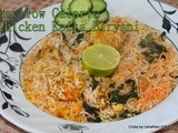 Baked chicken koftas biryani/baked indian meat balls/Murgh kofta biriyani/south indian biryani recipes/Sunday non-veg lunch recipes