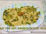 Broccoli peas pepper rice/Easy indian style broccoli pepper rice/south indian rice recipes