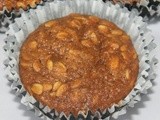 Butter free sugar free wheat flour banana oats honey cup cakes/healthy banana oats cup cakes for kids/break fast wheat flour muffins/wheat flour oats using muffins