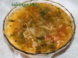 Cabbage soup/Diet cabbage soup/Loss 1 kg in one week/step by step pictures/Mahas own recipes