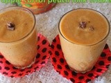 Canned peach apple carrot milk shake/Canned peach recipes/step by step pictures/Mahas own recipes