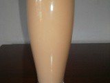 Carrot apple milkshake