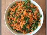 Carrot Parsley Salad | Parsley Salad | Salad for Lunch | Quick and Easy Salad Recipes | Salad Recipes