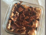 Chocolate bread pudding