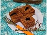 Chocolate coffee cake/snack cake for kids/butter milk olive oil coffee cake using cholate vermicelli