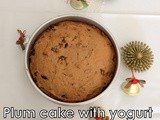 Christmas Fruit Cake With Yogurt | x-mas Fruit Cake Recipe | Easy Plum Cake Recipe | Rum Fruit Cake Recipe | Bolo de Natal