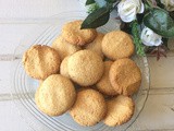 Coconut Cookies | Coconut Cookies with step by step Pictures | Cookies Recipes for Kids