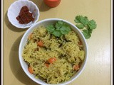 Coconut Milk Semiya Upma | Vermicelli Upma With Coconut Milk | Coconut Milk Vegetable Semiya Upma | Simple Dinner Ideas