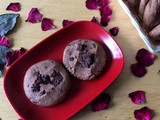 Dark Chocolate Cookies | Healthy dark chocolate cookies | Dark chocolate chunk cookies | Chocolate cookies for kids
