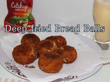 Deep Fried Bread Cheese Balls | Mozzarella Cheese Stuffed Bread Balls | Deep Fried Snacks For Kids | Deep Fried Fritters With Left Over White Bread And Cheese