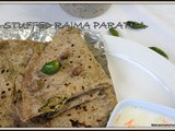 Easy stuffed rajma paratha/kidney beans paratha/easy south indian dinner recipes/indian paratha recipes/feijão pão índio