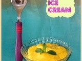 Egg free fresh mango coconut ice cream/easy home made ice cream without ice cream maker/fresco de manga sorvete de coco/mahas own recipes/easy mango dessert recipes