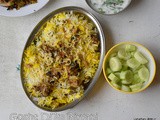 Green chilli mutton dum biryani recipe | gosht chilli dum biriyani | how to make mutton dum biriyani