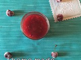 How to make Cherry Sauce | Home made Cherry Sauce | Basics in cooking | Cherry Sauce for Cheese Cakes Topping