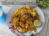 Hyderabadi chicken dum biryani in oven | Oven Baked Chicken Dum Biryani Using Drumsticks | Restaurant Style Chicken dum biryani In Oven | How to cook Murgh biryani in oven