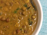 Kadala Curry | Kerala Style Chana Masala | Black Chana Masala Curry | Black Chickpeas Curry | South Indian Style Chana Gravy Recipes | Black Chana Korma