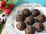 Leftover chocolate cake coconut balls | leftover chocolate cake recipes | cake balls | choco coconut balls