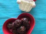 Leftover Chocolate Cake Truffles | Cake Balls Using Chocolate Cake | Leftover Chocolate Cake Recipes