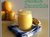 Mango Orange Banana Smoothie | Smoothies Receitas | Easy Healthy Smoothie Recipes | Mixed Fruit Yogurt Smoothie Recipes