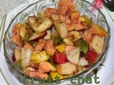 Mixed fruit chat/Indian style spicy tangy mixed fruits salad/easy dinner recipes