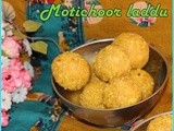 Motichoor Laddu/How to make motichoor ladoo with step by step pictures/Diwali recipes/Indian popular festival sweets