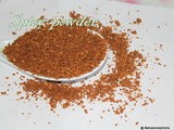 Musk melon seeds spicy powder/cantaloupe melon seeds spicy powder/tarbooj podi/honey dew melon seeds powder