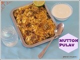 Mutton pulav/lamb pilaf/easy mutton pilaf with dry friuts and nuts/arroz carneiro/lebanese restaurant style mutton  rice with indian touch/south indian non vegetarian rice recipes/ with step by step pictures/happy new year 2014/