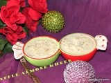 No sugar apple almond kheer/red apple badam payasam/kheer recipes with condensed milk