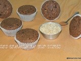 Oats cinnamon cup cakes/no butter oats muffins/easy oat bran muffins with olive oil/sem manteiga  bolo de aveia