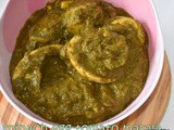 Palak anda curry | spinach egg masala recipe | palak egg curry recipe | side dish for chapati