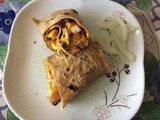 Paneer Kathi Rolls | Paneer Frankie Recipe | Paneer Stuffed Chapathi Rolls | Paneer Wraps Recipe | Indian Street Food Recipes