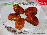 Paneer pakora | Spicy Paneer Fritters | How to make paneer pakoda with step by step images