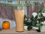 Persimmon milkshake | Persimmon milkshake with ice cream | Breakfast Ideas