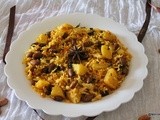 Potato kidney beans rice/Aloo rajma chawal/bangala dumpa rajma rice/Simple south indian rice recipes