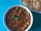 Potato Masala for Puri | Aloo Masala For Poori | Side dishes for Puri | South Indian Breakfast Ideas