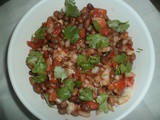 Rajma chat/kidney beans chat