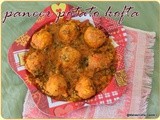 Ricotta cheese potato kofta gravy/paneer aloo kofta gravy/how to make deep fried paneer potato koftas/step by step pictures/easy south indian vegetarian gravies for rice