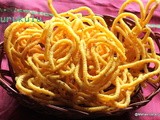 Roasted chana dal powder murukku/putanala pappu podi murukulu/festival specials