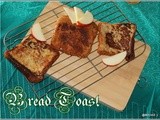 Simple easy cinnamon honey white bread toast with egg/Honey bread toasted bread slices with coffee flavor for break fast times/Quick and easy snacks