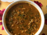 Spinach Black eyed beans masala Gravy | Palak Lobia Masala Recipe | Palak Gravy Recipes | Alasandalu