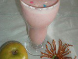 Strawberry apple shake