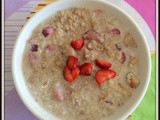 Strawberry Overnight Oats | Oatmeal Break fast Recipes | Strawberry Recipes | Easy Break fast Recipes