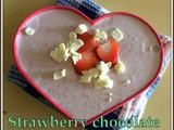 Strawberry White Chocolate Mousse | Strawberry Desserts| White Chocolate Desserts | Mousse Recipes With Gelatin