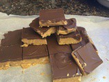 Almost Reese's Peanut Butter Cup Bars