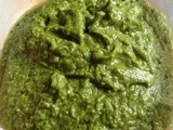 Basil and Spinach Pesto