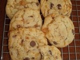 Chewy Butterfinger Cookies