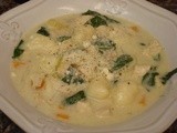 Chicken (or Turkey) Gnocchi Soup